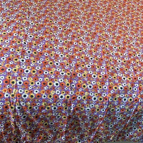 Pottery Barn Kids/Teen Little Miss Floral Percale 100% Cotton Twin Duvet Cover - Picture 13 of 17